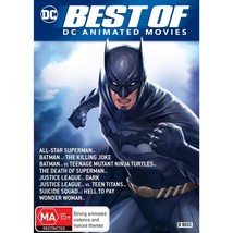 Best of DC Animated Movie Collection DVD | 8 Discs | Region 4 - $26.58