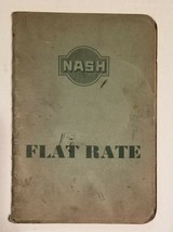 1939 Nash Motors Flat Rate Manual - £59.81 GBP