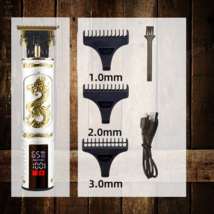 Professional Electric Shaver for Men Beard Trimmer for Men (Heavy Metal Dragon) - £17.66 GBP