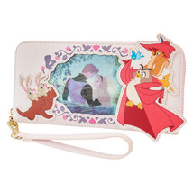 Sleeping Beauty Princess Lenticular Series Wristlet Wallet - £50.68 GBP