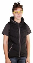Bench Mujer Snooty B Hinchado Chaleco Burbuja Chaqueta BLKA-1717 Nwt - $44.57+