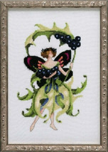 SALE! Complete Xstitch materials "INKBERRY HOLLY" NC227 Pixie Blossom Collection - $35.63+