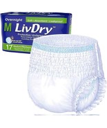 LivDry Adult Incontinence Underwear, Extra Absorbency Medium 17 Count - £24.38 GBP