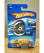 NOS 2005 Hot Wheels 162 Torpedo Jones Rack Yellow Gold Pack Metal Toy Ca... - £6.54 GBP