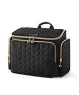 Travel Bag for Toiletries, Makeup Cosmetic Travel Bag with Handle-Black - $82.76