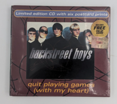 Backstreet Boys - Quit Playing Games (With My Heart) CD Limited Edition - £14.92 GBP