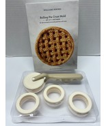 Williams Sonoma Rolling Pie Crust Mold Set of 4 - $218.29 MXN