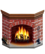 Beistle Brick Fireplace Stand-Up Party Accessory - $14.35