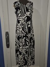 Talbots Black and White Maxi Dress - $30.00