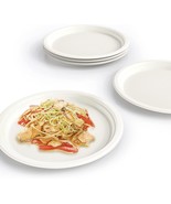 Paper Plates Disposable, Compostable Heavy Duty Plates 9&quot; Biodegradable - £33.77 GBP