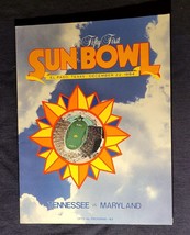 1984 Sun Bowl Tennessee vs. Maryland College Football Program - £15.27 GBP