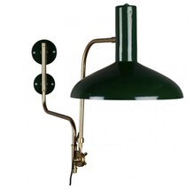 Modern Mid Century Wall Mount Brass Metal 1Light Sconce For Home &amp; Office Decor - £291.10 GBP