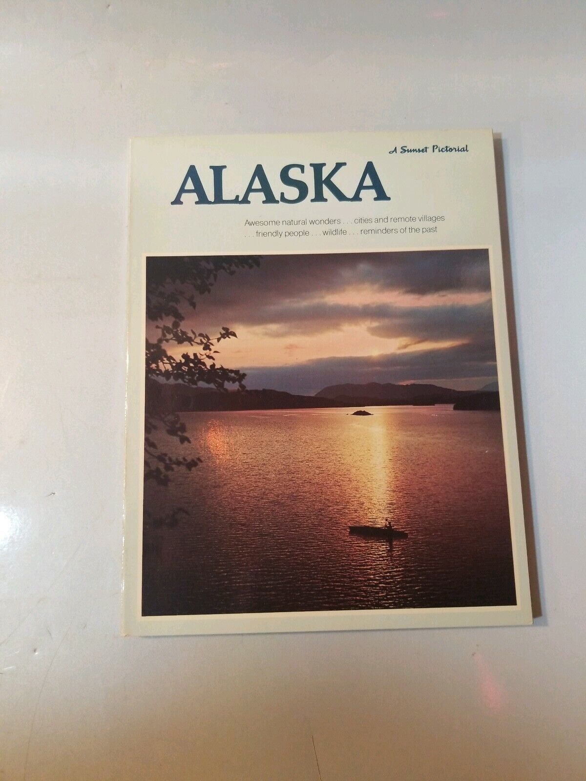 1985 &quot;ALASKA a sunset pictorial&quot; FULLY ILLUSTRATED by Dorothy Krell - $4.99