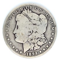 1892-S Morgan Dollar Coin Good Condition W/Complete Fort Rims, Color-
sh... - $105.42 CAD