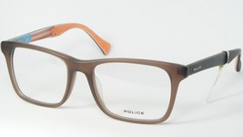 Police Junior /Kids Trick 1 VK037 B36M Matt Brown Eyeglasses Glasses 48-16-135mm - $49.50