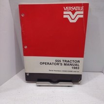 Versatile 555 Tractor Operator&#39;s Manual NOS - $24.74