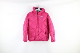The North Face Girls Large Distressed Reversible 550 Down Fill Moondoggy... - $59.35