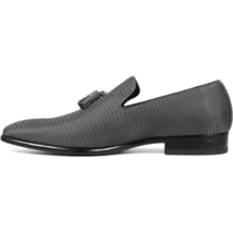 Stacy Adams Men's Tazewell Plain Toe Tassel Slip On Gray 25343-020 image 4