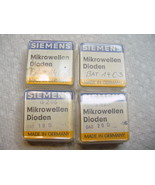 4 SIEMENS 4 GHz SCHOTTKY  MEDIUM  BARRIER  DIODES  BAT 14C-3, 1 each GA ... - €19,38 EUR