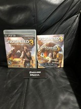Uncharted 3: Drake&#39;s Deception Playstation 3 CIB Video Game - £3.71 GBP