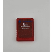 8MB Memory Card RED PlayStation 2 - £10.70 GBP