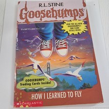 Goosebumps #52 How I Learned To Fly R.L. Stine book 1st Print 1997 Vintage - $225.88 MXN