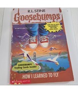 Goosebumps #52 How I Learned To Fly R.L. Stine book 1st Print 1997 Vintage - $12.00
