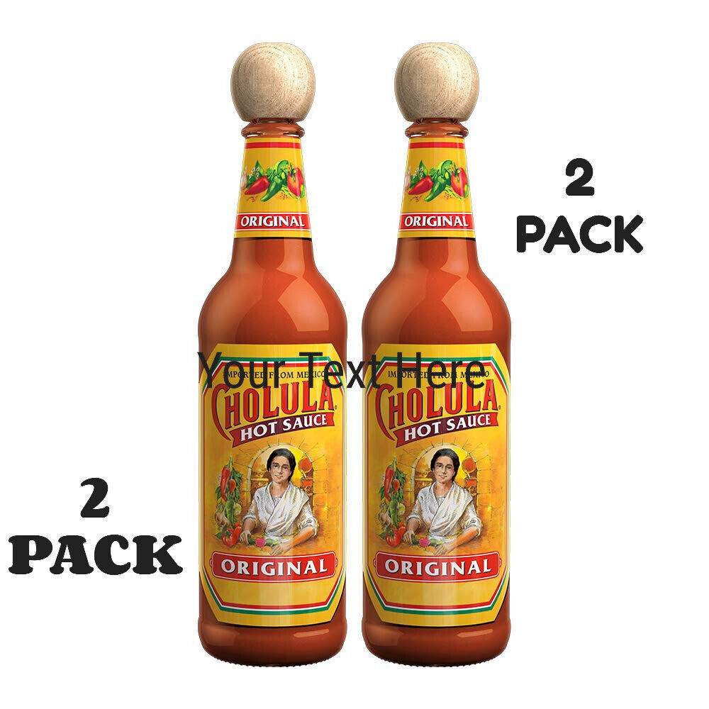 2 Pack  Cholula Mexican Hot Sauce Original Flavor 12 fl oz Bottles Mexic... - $24.74
