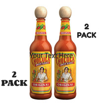 2 Pack  Cholula Mexican Hot Sauce Original Flavor 12 fl oz Bottles Mexico Pepper - £19.77 GBP