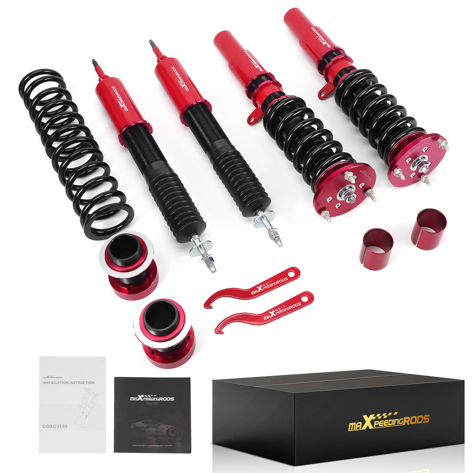 Adjustable Coilovers Struts Shocks Absorbers Kit For BMW 3 Series E90 06-13 RWD