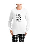 MOM OF BOYS Women&#39;s Long Sleeve Pajamas - $88.90 CAD