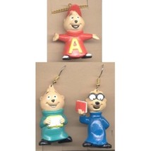 Alvin & The Chipmunks Earrings Necklace Set   Tv Cartoon Jewelry - $14.97