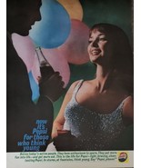 PEPSI Cola Vintage 1961 ~ Classic Life Magazine Ad ~ 10.5 x 13.5 ~ Think... - £17.88 GBP