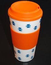 Illinois Fighting Illini 16 Oz Plastic Tumbler Travel Cup Hot/Cold Coffee Mug - £4.51 GBP