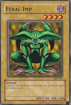 Yugioh - Konami - Yu-Gi-Uh! - Feral Imp - MRD-001 - Trading Card - $36.64 MXN