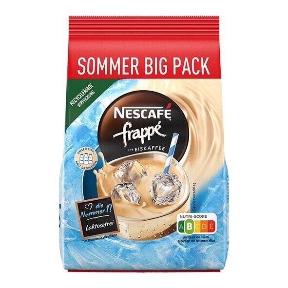 Nescafe FRAPPE Iced coffee XL REFILL Bag 35 servings-Made in Germany-FREE SHIP
