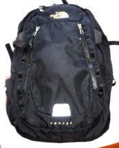 The North Face Router Black Backpack Hiking School Book Bag - £69.44 GBP