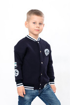 Bomber (boys), winter, Winter,  Nosi svoe 6404-025-33-4 (chornylno-synij) - $36.33+