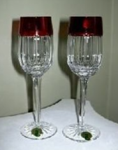 Waterford Simply Red Cordial Pair  - $115.00