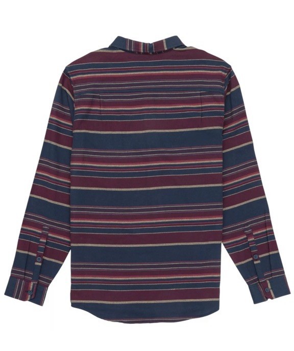 Hurley Men's Portland Organic Flannel Shirt Button Up Casual Stripes Size XL Item image 2