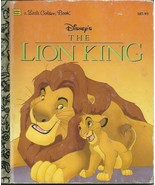 The Lion King Walt Disney Justine Korman Hardcover Little Golden Book  - £1.55 GBP