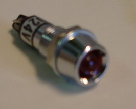 Panel Indicator Lamp, 24V Red - $1.50