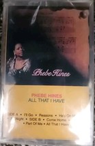 Phebe Hines All That I Have Sealed Cassette 1991  Rare - £30.28 GBP