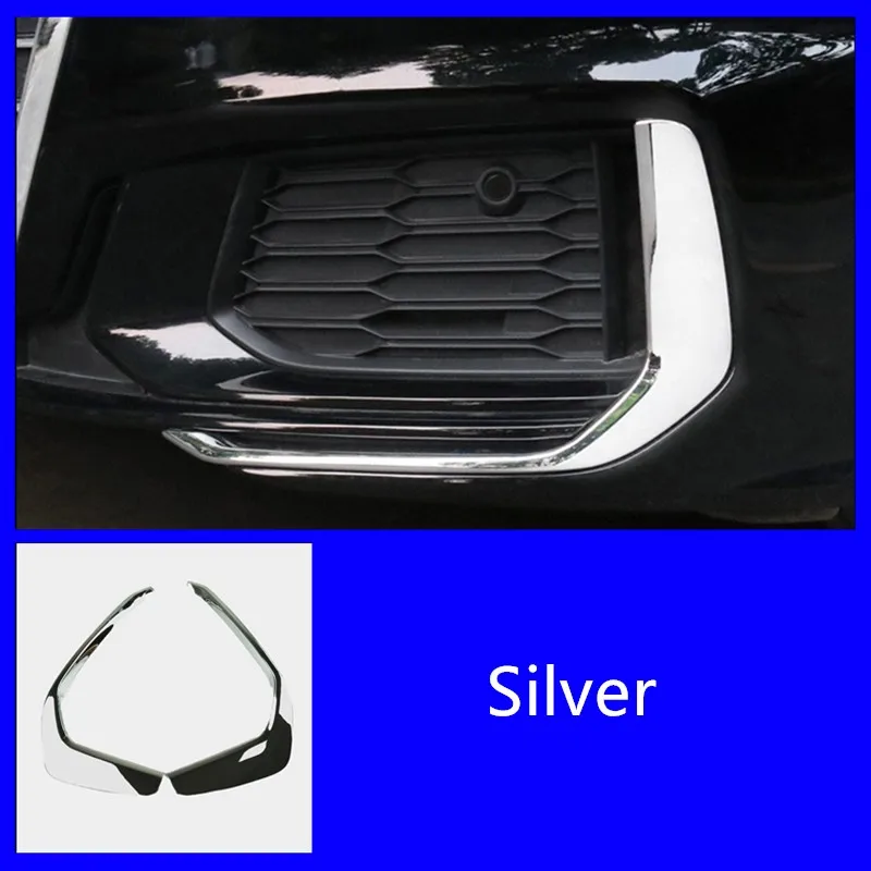 Car Styling Front Fog Light Fe Trim ABS   Color For  A6 C8 2019-2020 Automobile  - £122.17 GBP