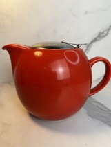 Zero Japan 450ml Teapot Tomato With Strainer 4.5&quot; - $8.94