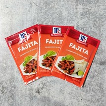 (3) Mccormick Fajita Seasoning Mix Net Wt 1.12 Oz - £10.07 GBP