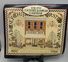 Calendars Vintage A Country Sampler Lightly Used Garden Shop USA - £17.94 GBP