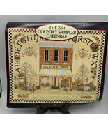 Calendars Vintage A Country Sampler Lightly Used Garden Shop USA - £17.57 GBP