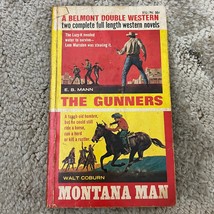 A Belmont Double Western The Gunners and Montana Man Paperback Book 1967 - £9.73 GBP