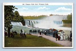 View From Prospect Park  Niagara Falls New York NY UNP Unused WB Postcard M5 - $2.92